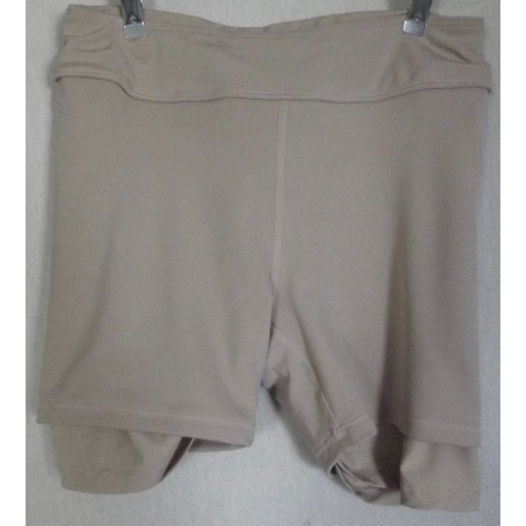 Ebb & Flow Skort Size Small Doeskin Tan Beige shorts/skirt polyester spandex - Picture 8 of 12